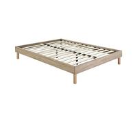 Sommier à lattes 140 x 190 cm - Naturel clair - MUCHIGAN de YSMEE