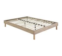 Sommier à lattes 160 x 200 cm - Naturel clair - MUCHIGAN de YSMÉE