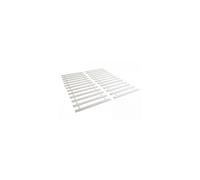 Sommier Homestyle4u Sommier a lattes 160 x 200 en bois massif de pin