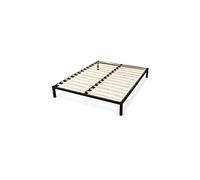 Sommier à Lattes 160x200 cm Métal Renforcé - Livré en Kit - -