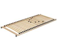 Sommier à Lattes 80 x 200 cm avec Ressorts pour Lit Simple Vouziers