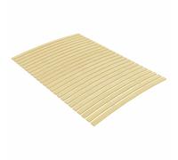 vidaXL Latte de rechange pour sommier 340079 – 24 lattes pliables 120x200 cm peuplier Brun