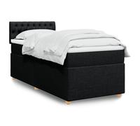 Sommier à Lattes de Lit et Matelas Rembourré Adulte Intérieur Tissu vidaXL