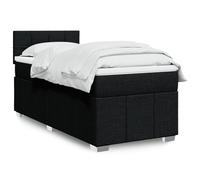 Sommier à Lattes de Lit et Matelas Rembourré Adulte Intérieur Tissu vidaXL