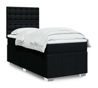 Sommier à Lattes de Lit et Matelas Rembourré Adulte Intérieur Tissu vidaXL