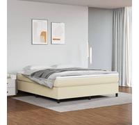 Sommier à Lattes de Lit Rembourré Adulte Chambre Intérieur Similicuir vidaXL