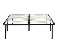 Sommier à lattes + pieds pour matelas - 140 x 190 cm - 26 lattes