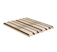 IDMarket – Sommier à lattes réglable – 5 zones de confort – 140 x 190 cm