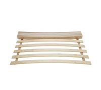 Sommier à lattes roulable 90x200cm 18 stable wood lath springing 89x5.3x0.97cm
