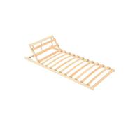 Vidaxl Sommier À Lattes Sans Matelas Tête De Lit Réglable 80x200 Cm Multicolore