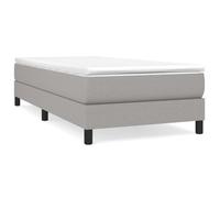 Sommier à ressorts - AKO - 90x200 cm - Tissu durable - Pieds robustes - Soutien ferme