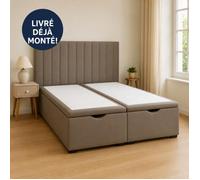 Sommier Alitea Hotel COFFRE IRIS - LATTES FERMES 180x200 Lattes