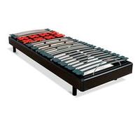 Sommier bellecour 70x190 cm relax electrique 1 hauteur 13 cm Noir G
