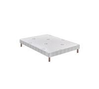 Sommier tapissier bultex confort ferme + pieds 2x80x200