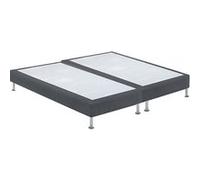 Sommier Bultex Confort Medium Morphologique 3 Zones 2x100x200 Gris