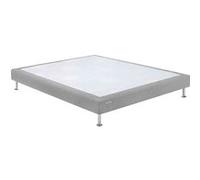 Sommier Bultex tapissier gris confort médium 3 zones 110x190 Gris, Gris G