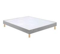 Sommier Bultex Vigoroso gris confort ferme + pieds 100x190 Gris Souris G