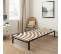 Sommier cadre lattes Superconfort - 200 x 100 - Cadre Métal Robuste Époxy Confort Ferme Compatible Tous Matelas