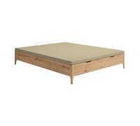 Sommier coffre 140 x 190 cm - Naturel clair - VEONA de YSMEE