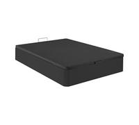 Sommier coffre 140 x 190 cm - Noir mat - HESTIA de YSMEE