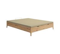 Sommier coffre 160 x 200 cm - Naturel clair - VEONA de YSMEE