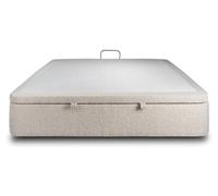 Sommier Coffre Bouclette Beige 160x200 H39cm