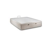 Sommier Coffre Bouclette Beige 200x200 H39cm