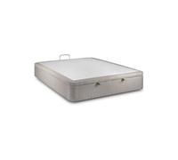 Sommier Coffre Bouclette Gris 160x200 H39cm