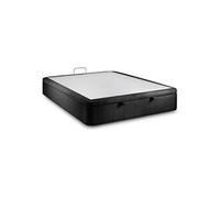 Sommier Coffre Bouclette Noir 200x200 H39cm