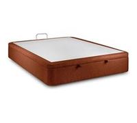 Sommier Coffre Bouclette Terracotta 160x200 H39cm Terracotta G