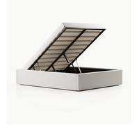 Sommier Coffre De Rangement Room - Blanc - 180x200