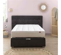 Sommier coffre Hercule EPEDA, 34 cm EPEDA 160 x 200 cm Gris Béton Gris Béton G