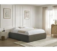 Sommier coffre INERA tissu lisse vert 160x200 BOBOCHIC 160x200 Vert