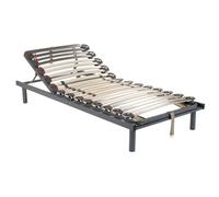 Sommier de relaxation lattes 3 plans de couchage - 80 x 200 cm - RUOTI de YSMEE