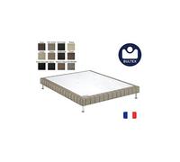 Sommier déco bultex confort médium morphologique 3 zones 140x200