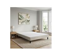 Sommier déco tapissier 140x190 cm en kit Crème