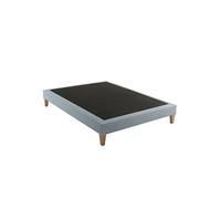 Sommier déco tapissier vert d'eau Songe - 140x190
