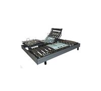 Sommier électrique alliance finition bois 2x80x200