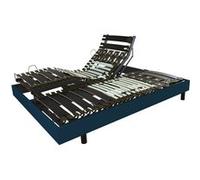 Sommier électrique alliance finition tissu 2x80x200 Multicolore G