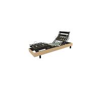 Sommier électrique alliance finition tissu 90x190 Multicolore G