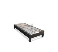 BELLECOUR LITERIE - Sommier électrique AMIRAL 90x200 cm - Lattes Gris