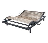 Sommier électrique de Relaxation Gris Extra Plat 120x190
