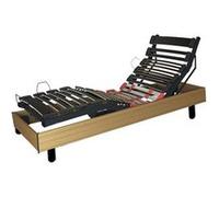 Sommier électrique Élégance finition bois 90x190 Multicolore G