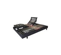 Sommier électrique Élégance finition tissu 2x90x200