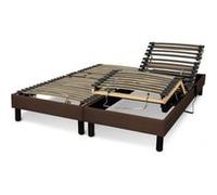 Sommier electrique Zen DETENTE 2x90x200 - Pour 2 personnes