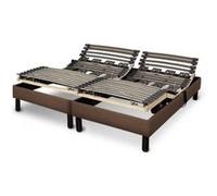 Sommier electrique Essenzia Zen EMOTION 70x190 - Pour 1 personne Marron, Marron G
