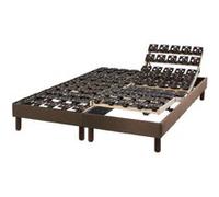 Sommier electrique Essenzia Zen VITALITE 70x190 - Pour 1 personne Bois foncé, Bois foncé G