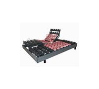 Sommier électrique excellence finition bois 2x80x200