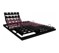 Sommier électrique excellence finition encastrable 2x70x190 Noir G