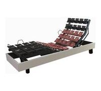 Sommier électrique excellence finition tissu 90x190